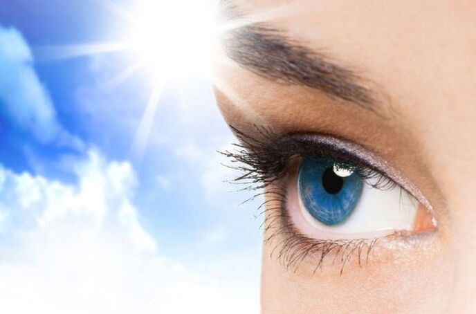 Solarization - Restoring vision with sunlight